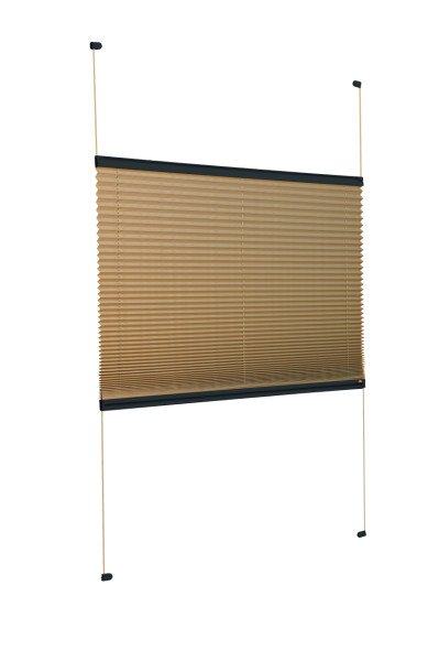 Vidalı Plise Perde (Düz Kumaş) Violet-Bronz-519 - Antresit Gri