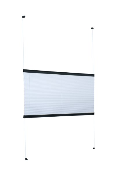 Vidalı Plise Perde (Desenli Kumaş) Abelia-Açık Gri -2255 - Antresit Gri