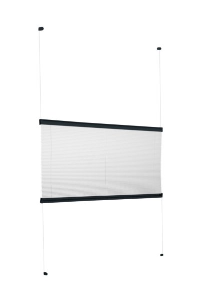 Vidalı Plise Perde (Desenli Kumaş) Lotus-A.Gri 3077 - Antresit Gri