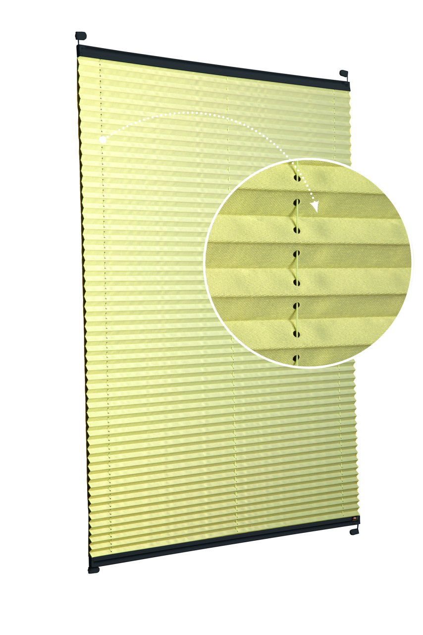 Vidalı/Yapıştırmalı Plise Perde (Özel Renkler) Violet-Fıstık Yeşili -201 - Antresit Gri - Vidalı Sistem