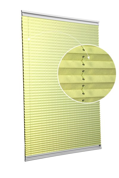 Vidalı/Yapıştırmalı Plise Perde (Özel Renkler) Violet-Fıstık Yeşili -201 - Gümüş Gri - Yapıştırmalı Sistem