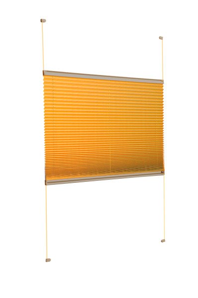 Vidalı/Yapıştırmalı Plise Perde (Özel Renkler) Violet-Turuncu -717 - Bronz - Vidalı Sistem