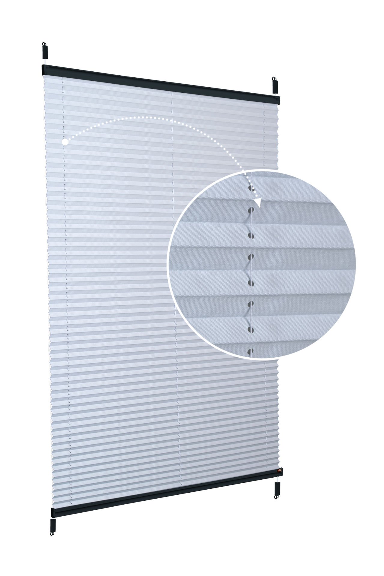 Easyfix Askılı Sistem (Düz Kumaş) Violet-A.Gri-2255 - Antresit Gri