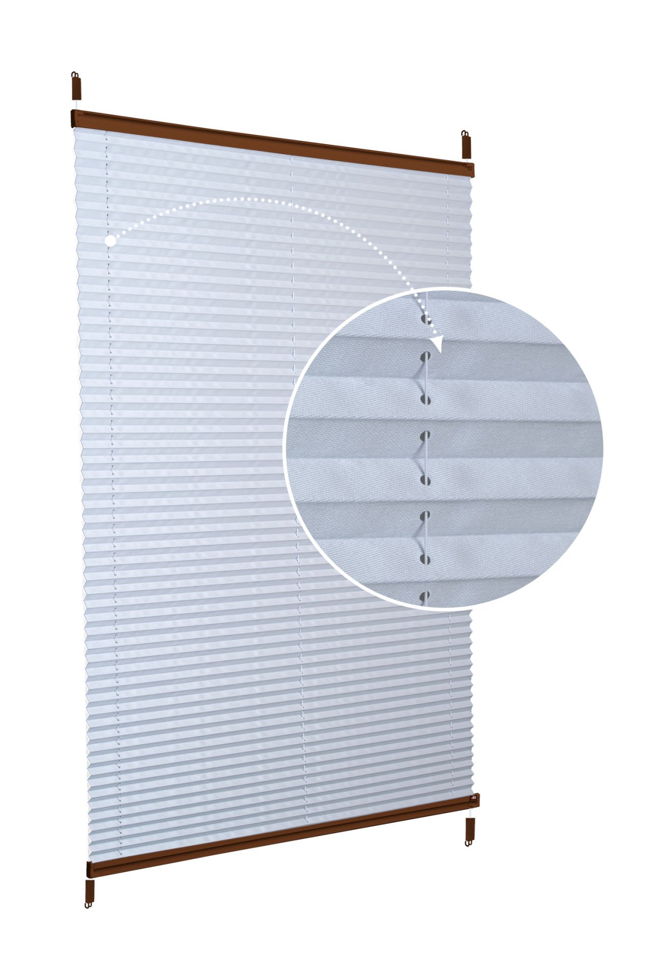 Easyfix Askılı Sistem (Düz Kumaş) Violet-A.Gri-2255 - Kahverengi