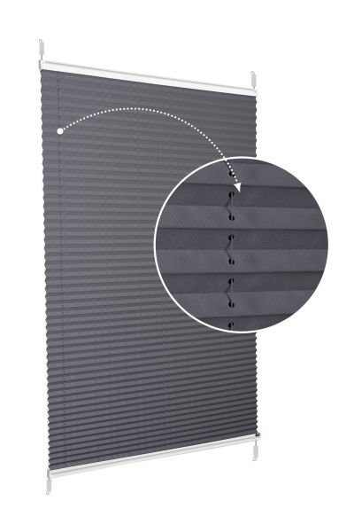 Easyfix Askılı Sistem (Düz Kumaş) Violet-Antresit-2421 - Beyaz