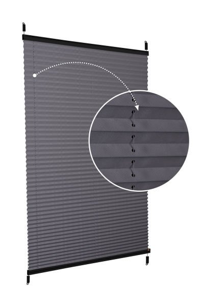 Easyfix Askılı Sistem (Düz Kumaş) Violet-Antresit-2421 - Siyah