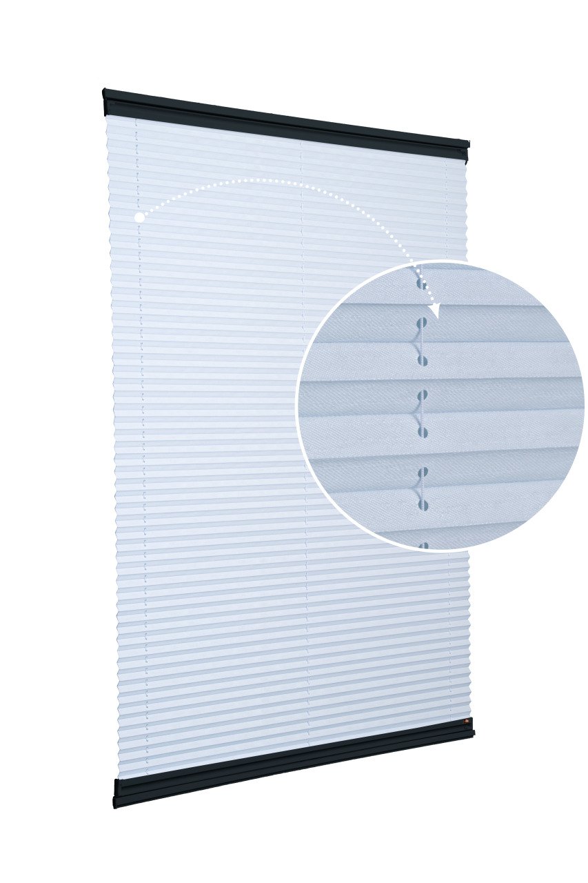 Yapıştırmalı Sistem (Desenli Kumaş) Abelia-Açık Gri -2255 - Antresit Gri