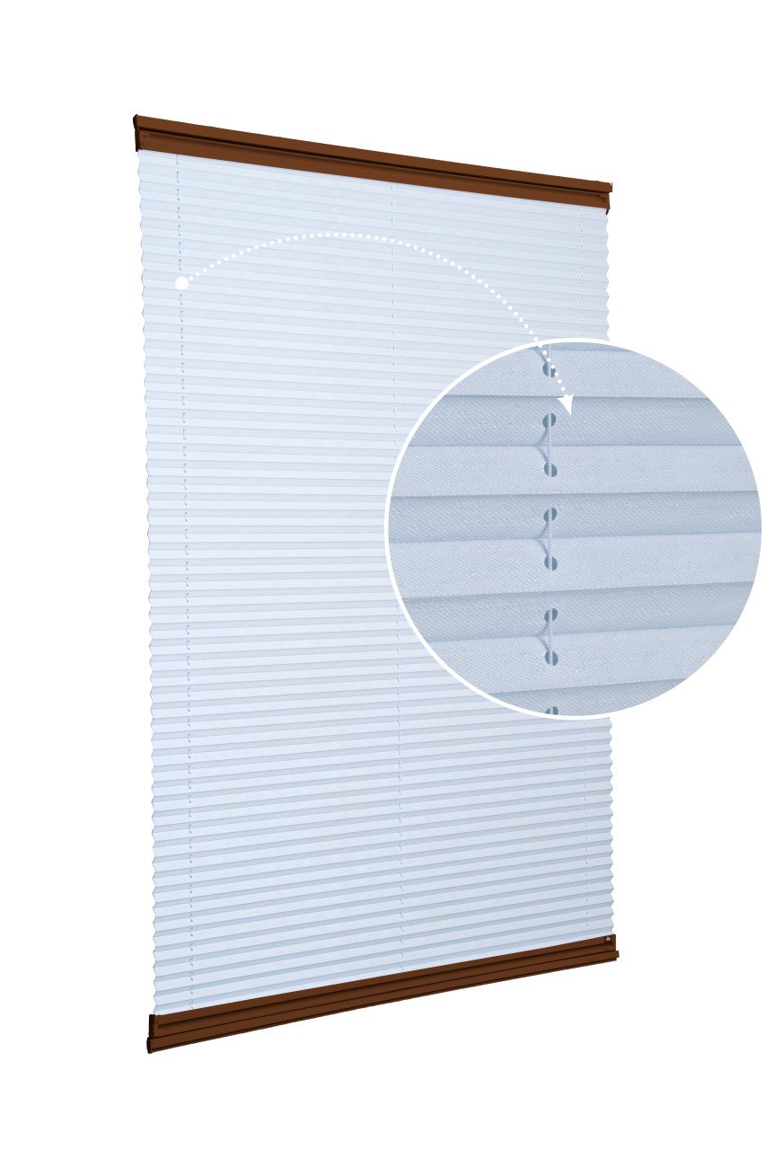 Yapıştırmalı Sistem (Desenli Kumaş) Abelia-Açık Gri -2255 - Kahverengi