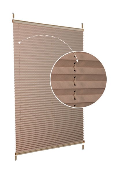 Easyfix Askılı Sistem (Düz Kumaş) Violet-Kahverengi-705 - Bronz