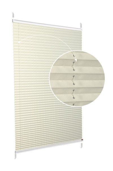 Easyfix Askılı Sistem (Düz Kumaş) Violet-Krem 502 - Beyaz