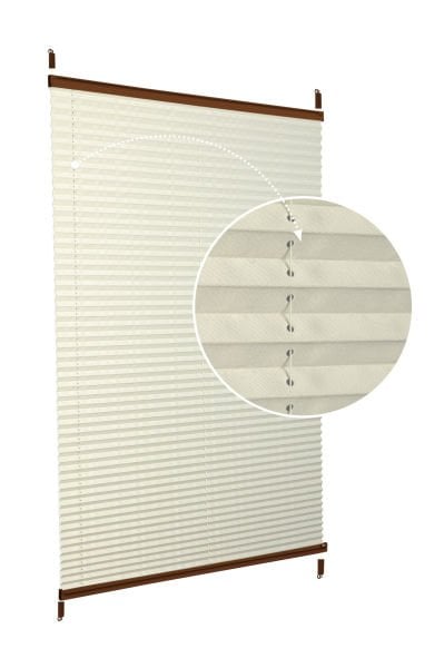 Easyfix Askılı Sistem (Düz Kumaş) Violet-Krem 502 - Kahverengi