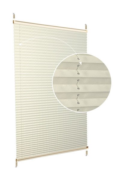 Easyfix Askılı Sistem (Düz Kumaş) Violet-Krem 502 - Krem