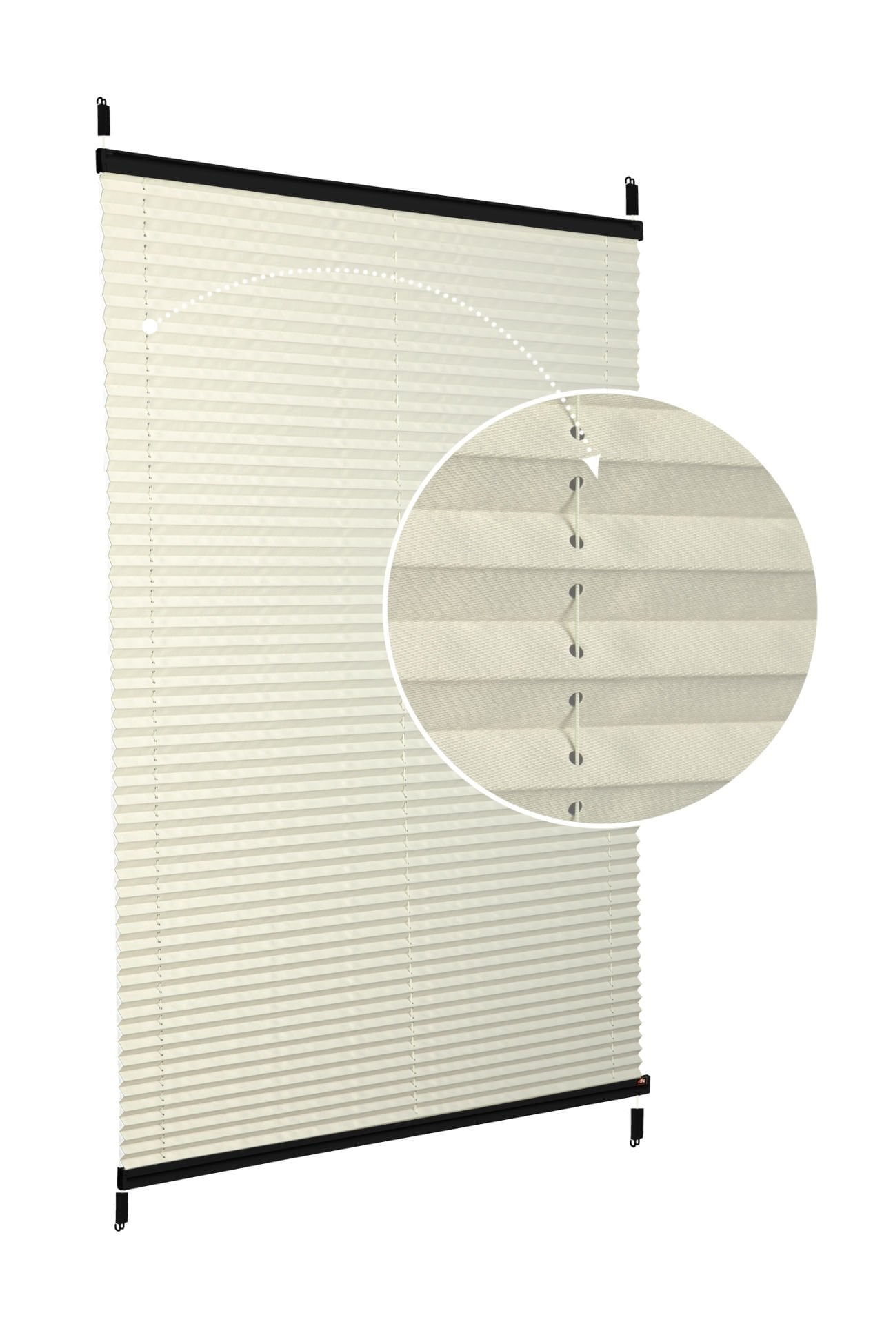 Easyfix Askılı Sistem (Düz Kumaş) Violet-Krem 502 - Siyah