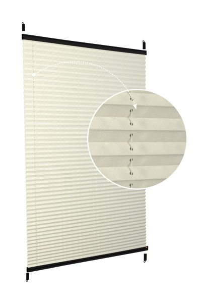 Easyfix Askılı Sistem (Düz Kumaş) Violet-Krem 502 - Siyah