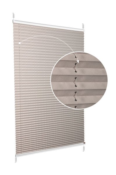 Easyfix Askılı Sistem (Düz Kumaş) Violet-Kül Gri-3078 - Beyaz