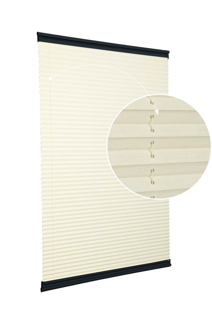 Yapıştırmalı Sistem (Desenli Kumaş) Abelia-Krem -502 - Antresit Gri