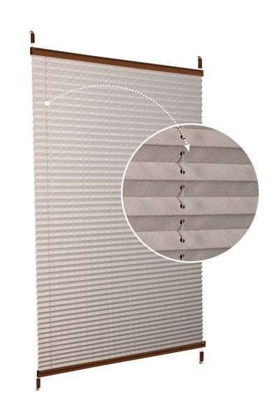 Easyfix Askılı Sistem (Düz Kumaş) Violet-Kül Gri-3078 - Kahverengi