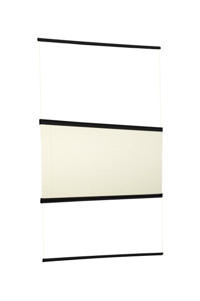 Yapıştırmalı Sistem (Desenli Kumaş) Abelia-Krem -502 - Siyah