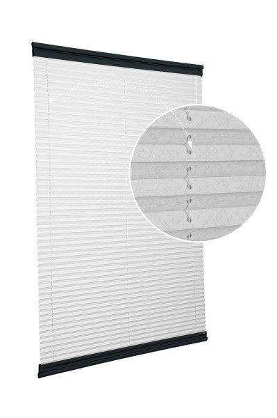 Yapıştırmalı Sistem (Desenli Kumaş) Lotus-A.Gri 3077 - Antresit Gri