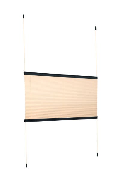 Easyfix Askılı Sistem (Desenli Kumaş) Abelia-Bej -69 - Antresit Gri