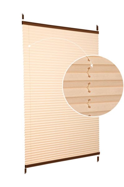 Easyfix Askılı Sistem (Desenli Kumaş) Abelia-Bej -69 - Kahverengi