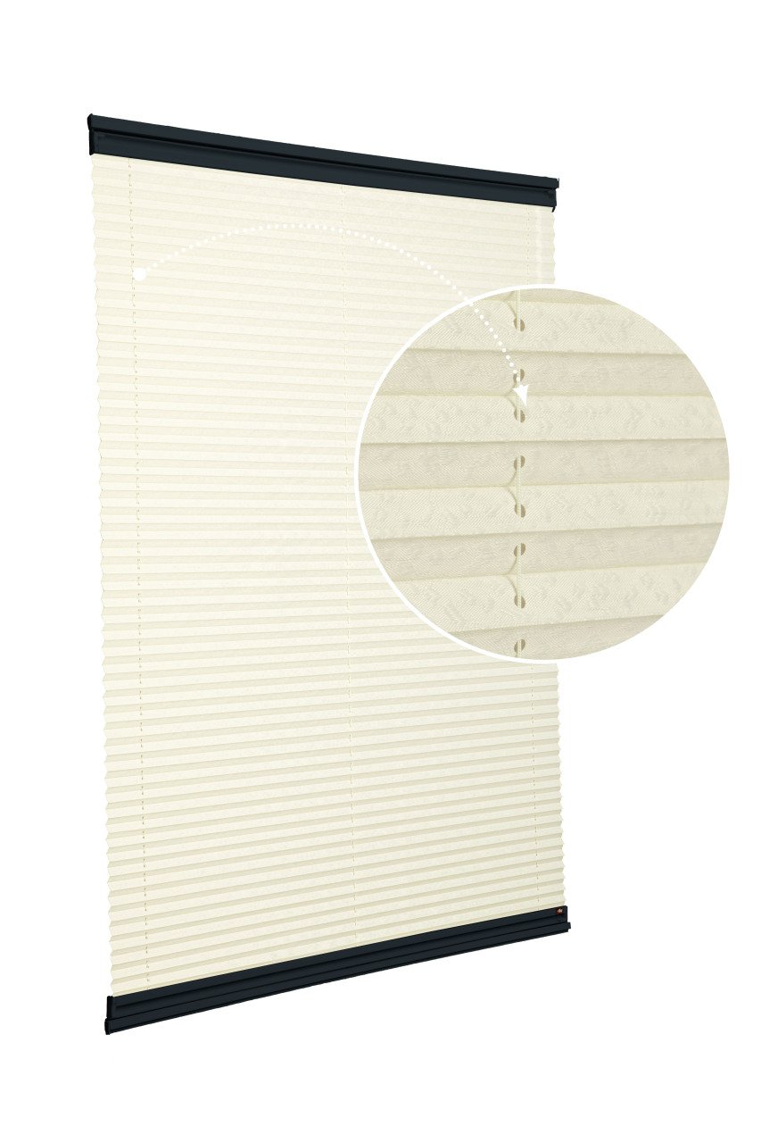 Yapıştırmalı Sistem (Desenli Kumaş) Lotus-Krem -502 - Antresit Gri