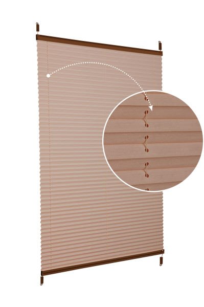 Easyfix Askılı Sistem (Desenli Kumaş) Abelia-Kahverengi -705 - Kahverengi