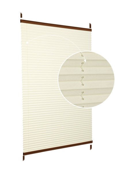 Easyfix Askılı Sistem (Desenli Kumaş) Abelia-Krem -502 - Kahverengi