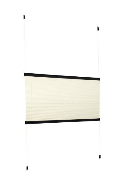 Easyfix Askılı Sistem (Desenli Kumaş) Abelia-Krem -502 - Siyah