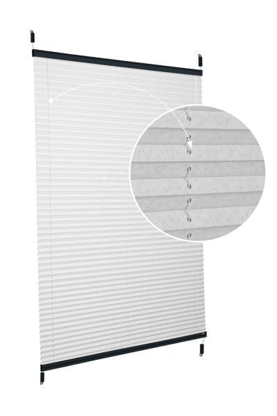 Easyfix Askılı Sistem (Desenli Kumaş) Lotus-A.Gri 3077 - Antresit Gri