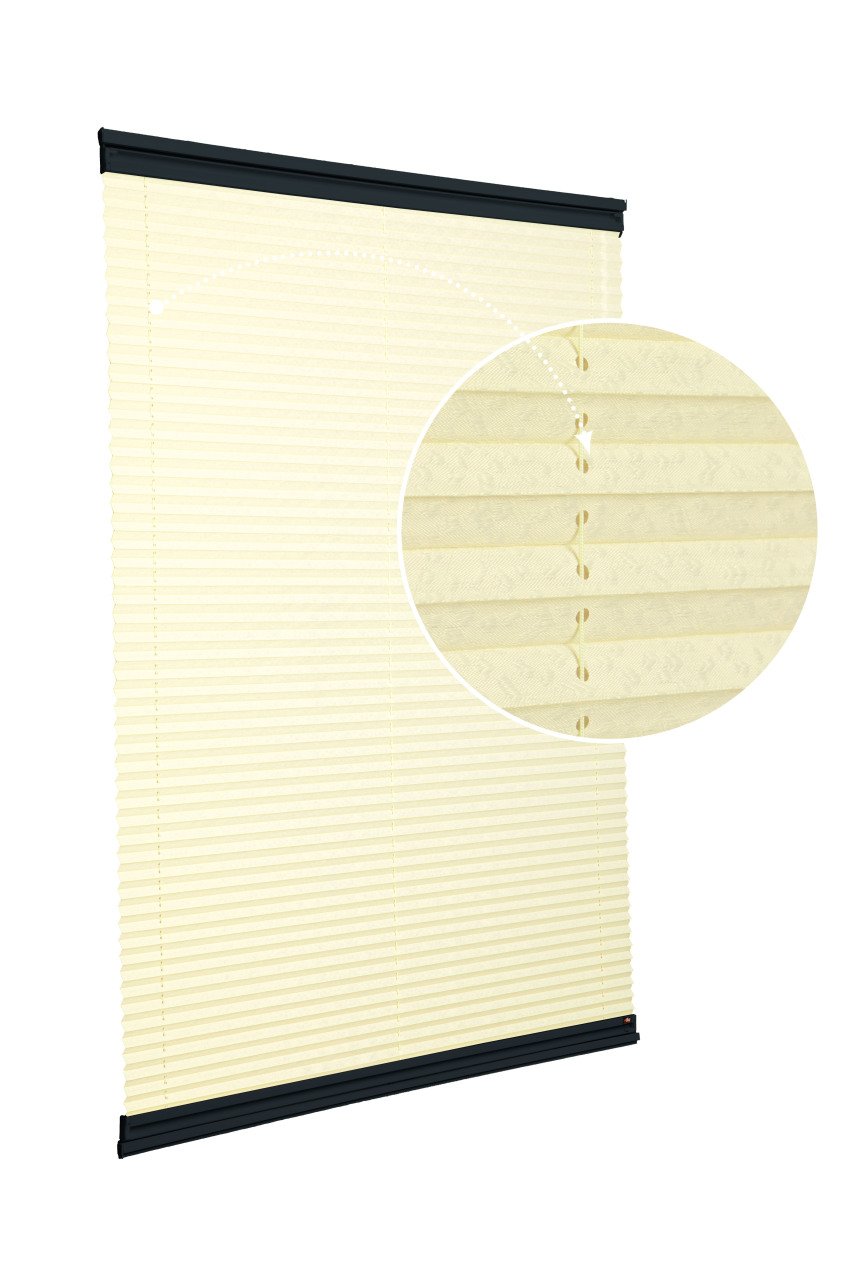 Yapıştırmalı Sistem (Desenli Kumaş) Lotus-Sarı -726 - Antresit Gri