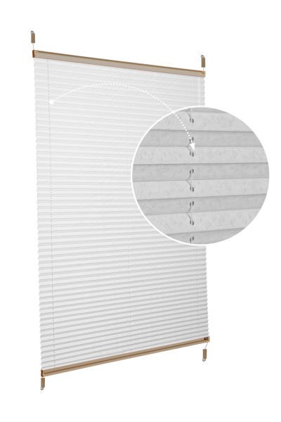 Easyfix Askılı Sistem (Desenli Kumaş) Lotus-A.Gri 3077 - Bronz