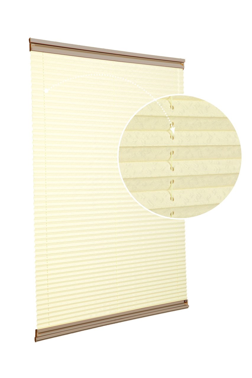 Yapıştırmalı Sistem (Desenli Kumaş) Lotus-Sarı -726 - Bronz