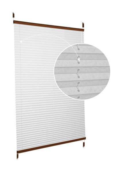 Easyfix Askılı Sistem (Desenli Kumaş) Lotus-A.Gri 3077 - Kahverengi