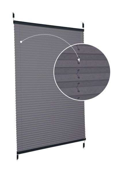 Easyfix Askılı Sistem (Desenli Kumaş) Lotus-Antresit Gri -2421 - Antresit Gri