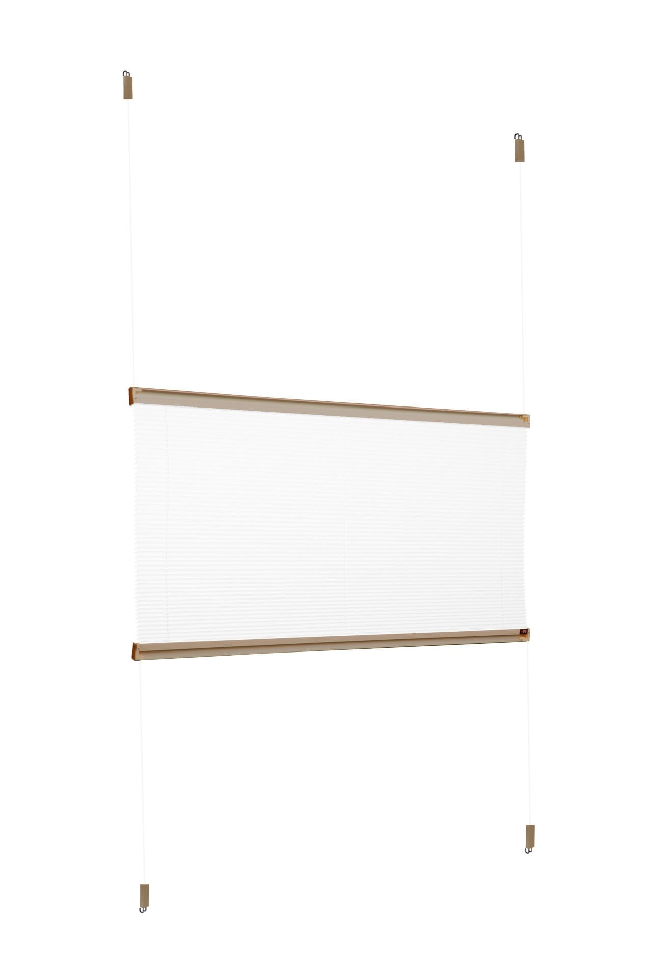 Easyfix Askılı Sistem (Desenli Kumaş) Lotus-Beyaz-01 - Bronz