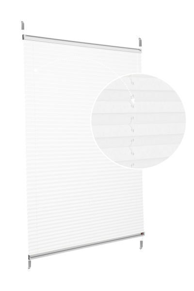 Easyfix Askılı Sistem (Desenli Kumaş) Lotus-Beyaz-01 - Gümüş Gri