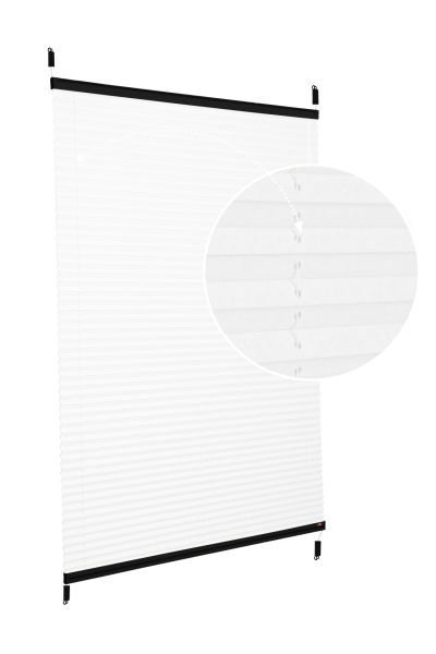 Easyfix Askılı Sistem (Desenli Kumaş) Lotus-Beyaz-01 - Siyah