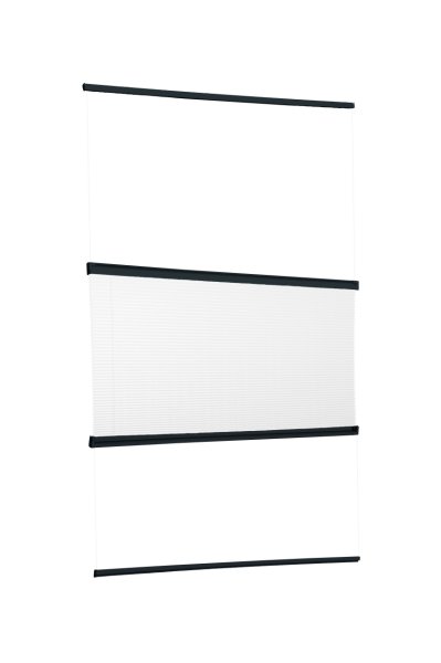 Yapıştırmalı Plise Perde (Düz Kumaş) Violet-Beyaz 01 - Antresit Gri