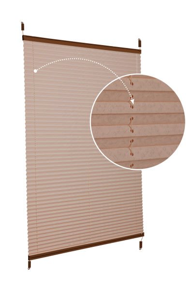 Easyfix Askılı Sistem (Desenli Kumaş) Lotus-Kahverengi -705 - Kahverengi