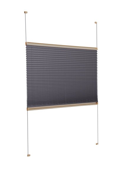 Karartma Plise Perde Antresit Gri-2421 - Bronz